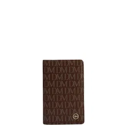 Da Milano Men Typography Printed Leather Card Holder-image-61