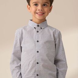 Angel & Rocket Boys Printed Cotton Casual Shirt-image-81