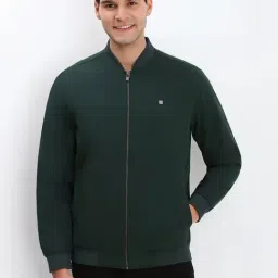 Allen Solly Green Regular Fit Jacket-image-61
