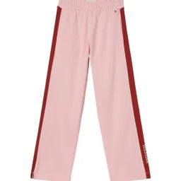 TOMMY HILFIGER Soft Rose Solid Wide Fit Track Pant-picture-0