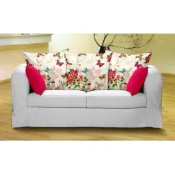 BIANCA Soft-Touch Digitally Printed Cushion Cover [Hidden Zipper On Side] -3pc 16 X16 set image 1