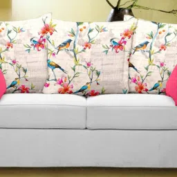 BIANCA Soft-Touch Digitally Printed Cushion Cover [Hidden Zipper On Side] -3pc 16 X16 set image 2