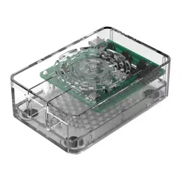 MULTICOMP PRO Raspberry Pi Enclosures & Cases RPI 4 CASE W/PWR BUTTON - CLEAR, ASM-1900143-01-21