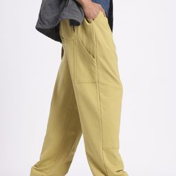 glitchez Men Pocketed Aesthetics Mid-Rise Relaxed Fit Track Pants-picture-5