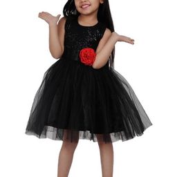 Shahina Fashion Girl's Knee Length Dress-image-39