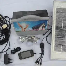G Solar LED Bulb Home Lighting Kit 7 Ah 3 Watt 12 V-20