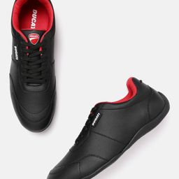 Ducati Men Textured Everyday Sneakers-image-8