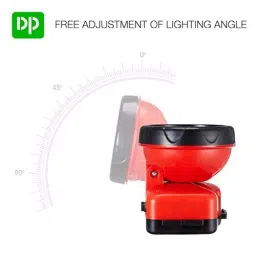 DP Engineering DP-744C LED Headlamp Torch Light Rechargeable Flash Light Emergency Light Multicolor image 2