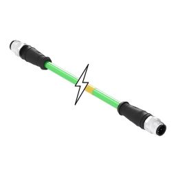 MOLEX Sensor Cable Assemblies SENSOR CORD, 4P M12 PLUG-PLUG, 19.7" 120108-8303-image-52