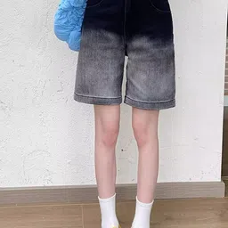 StyleCast Women Washed Loose Fit High-Rise Denim Shorts Technology-picture-30