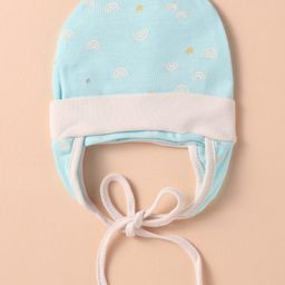 Ben Benny 100% Cotton Printed Cap With Knot Light Blue - Diameter 10 cm-image-22