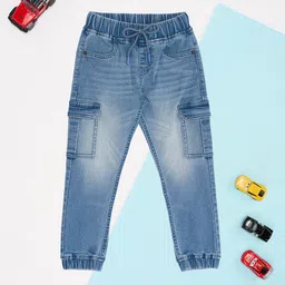 Pantaloons Junior Boys Regular Fit Mid-Rise Heavy Fade Jeans-93