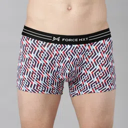 Force NXT Men Pack Of 2 Assorted Pure Cotton Trunks FS-21P-PRINT5-PRINT1-PO2 image 5