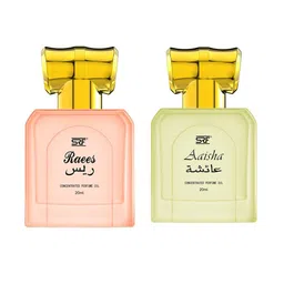 Ramsons 2Pcs SRF Aaisha & SRF Raees Concentrated Perfume Oil Combo - 20ml Each-44