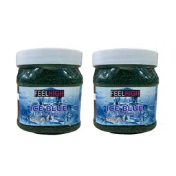 FEELHIGH Set of 2 Ice Blue Face & Body Scrub - 500 ml Each-11
