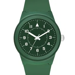 PERCLUTION ENTERPRISE Men Green Dial & Green Straps Analogue Watch-32