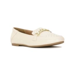 Bata Women Slip-On Loafers Cream-image-10