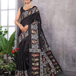 Lookmark Ethnic Motifs Printed Saree-picture-43