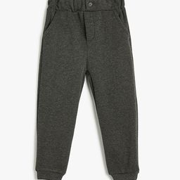 Koton Boys Mid-Rise Joggers-picture-30