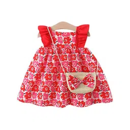 StyleCast x Revolte Floral Print Chiffon A-Line Dress-picture-48