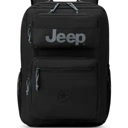 Jeep Unisex Brand Logo Backpack-32