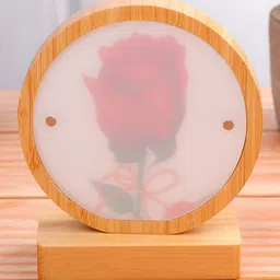 Archies Brown & Red 1 Pieces Wood Table Photo Frames-image-3