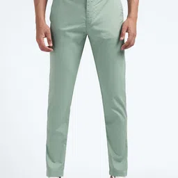Flying Machine Men Slim Fit Chinos Trousers-image-4