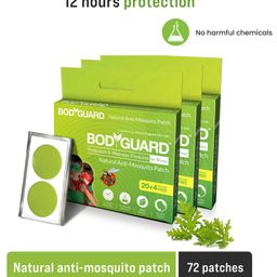 BodyGuard Natural Anti Mosquito Repellent Patches - 72 Patches-picture-16