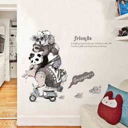 Oren Empower Decorative Wall Stickers - Black-image-22