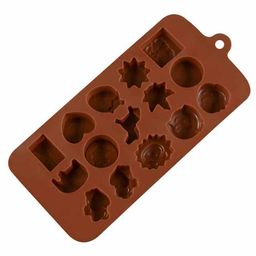 Syga Animal Shaped Silicone Chocolate Mould - Brown-image-76
