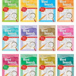 Young Learner Publication Word Search Pad Books Pack of 12 - English-18