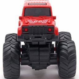 Monsto Friction Powered Monster Toy Truck Red - Height 9.5 cm-12