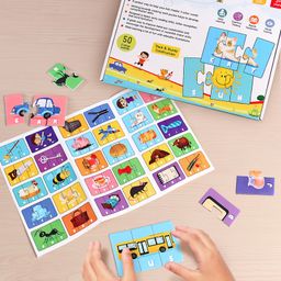 Babyhug Spell It Out 3 Letter Jigsaw Puzzle - 150 Pieces-17