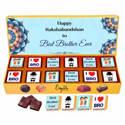 Expelite Rakhi Theme Chocolates - Multicolor-10