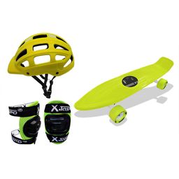 Jaspo Ride on Penny Board Eco Skateboard Combo - Yellow-13