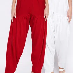 Clora Creation Women Pack Of 2 Woolen Salwars-image-55