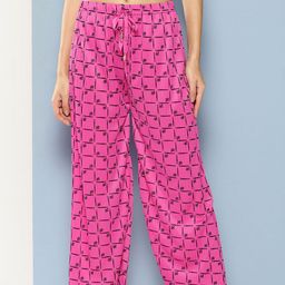 BAESD Women Printed Flared Handloom Palazzos-image-91