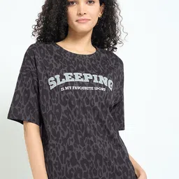 Dreamz by Pantaloons Printed Pure Cotton Lounge T-Shirt-picture-20