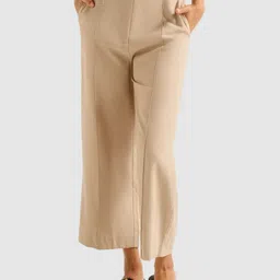 Forever New Peony Women Relaxed Fit High-Rise Culottes Trousers-21
