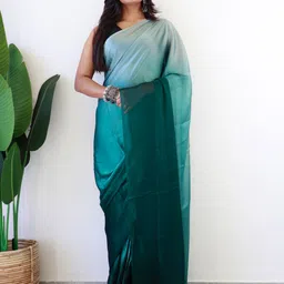 DIVASTRI Ombre Silk Blend Saree-picture-39