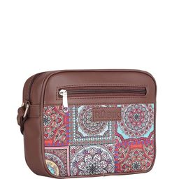 Rubik Floral Printed Structured Tote Bag image 2
