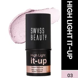 SWISS BEAUTY High Light It-Up Creamy & Blendable Highlighter 8g - Radiant Pink 3-50