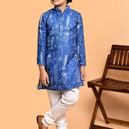 PRINTCULTR Boys Printed Kurta-37
