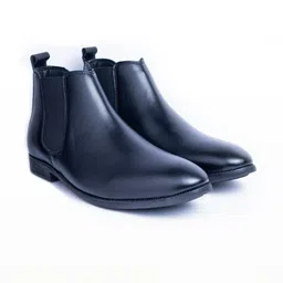 Bold Bunny Black Leather Casual Shoes-picture-13