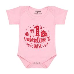 Arvesa My First Valentine Printed Romper-picture-53