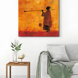 999Store Yellow & Brown 1 Piece Canvas Other Wall Paintings-image-66