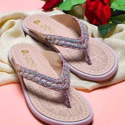 JodyHub Women Embellished T-Straps Flats-image-71