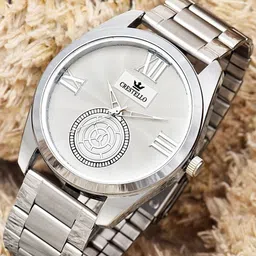 CRESTELLO Men Embellished Dial & Stainless Steel Straps Analogue Watch CR-GR248-WHT-CH-picture-20