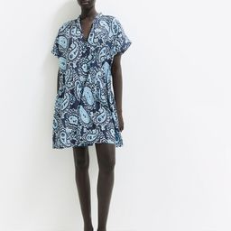 H&M Printed Tunic Dress-image-90
