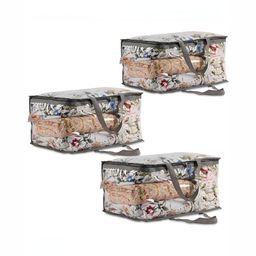 RUBOXA Transparent Set of 3 Regular Multi-Utility Organisers-image-55